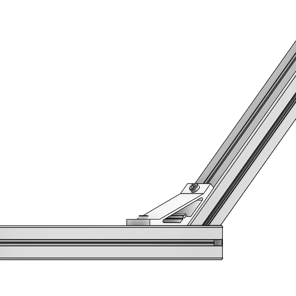 40-570-1 MODULAR SOLUTIONS ANGLE BRACKET 45MM WIDE 135 DEGREES